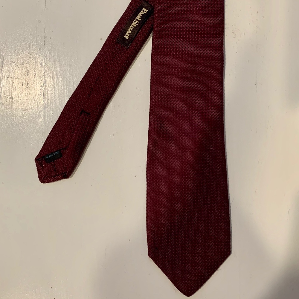 Men's Maroon Tie